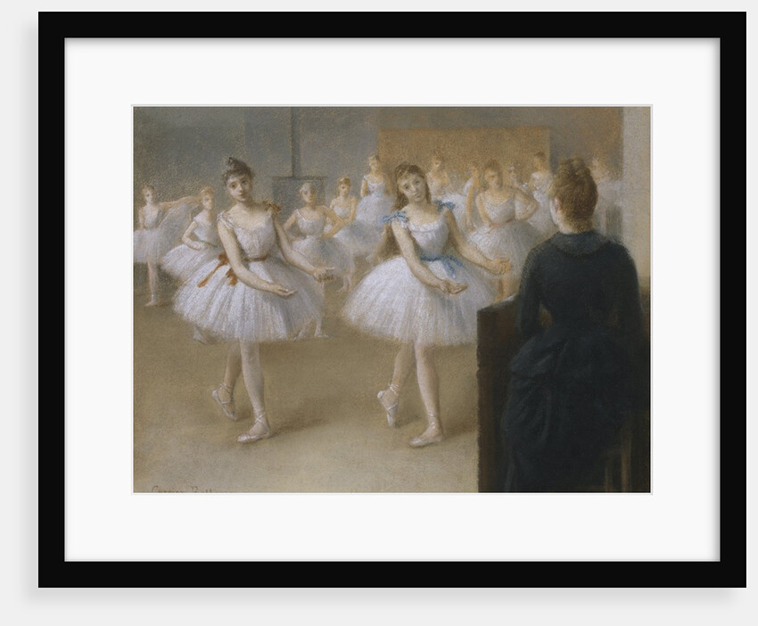 The Dance Lesson by Pierre Carrier-Belleuse