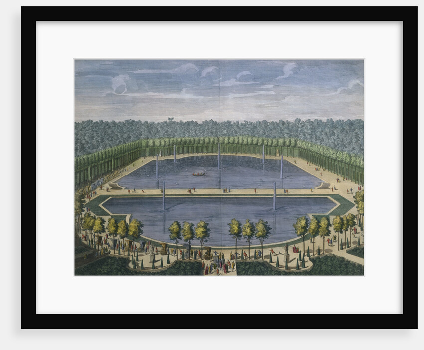 A Lagoon in the Garden of Versailles Engraving by Anonymous
