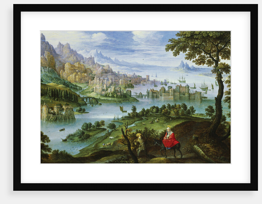 Flight in Egypt by Maerten Ryckaert