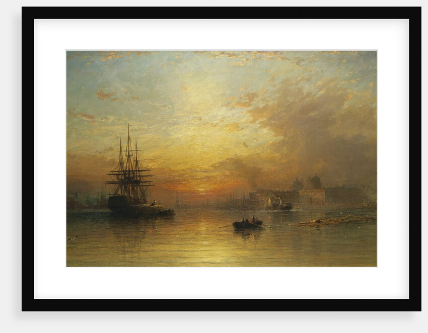 Greenwich Hospital, London by James Francis Danby