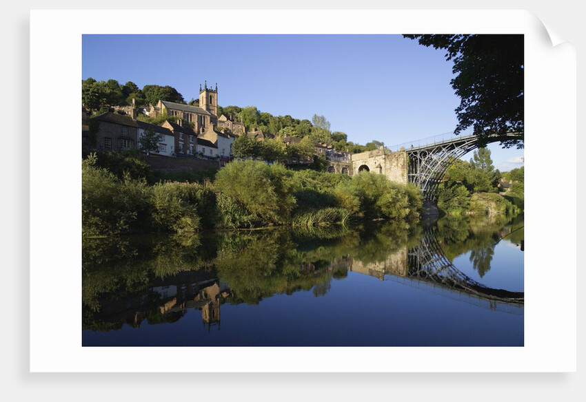 Ironbridge on River Severn by Anonymous