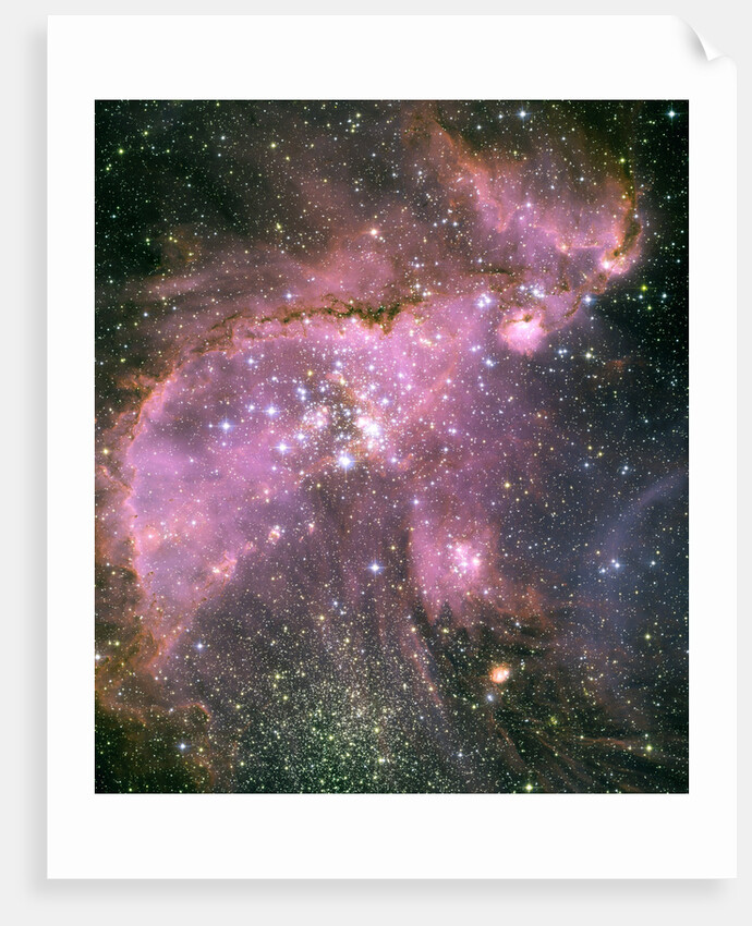 NGC 346 Star Cluster by Anonymous