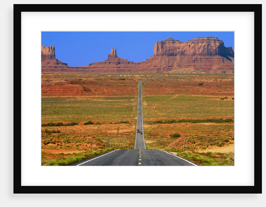 Highway Leading to Monument Valley by Anonymous