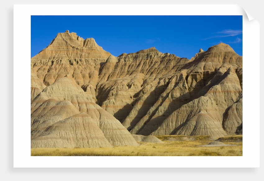 Eroded Sandstone Buttes and Pinnacles by Anonymous