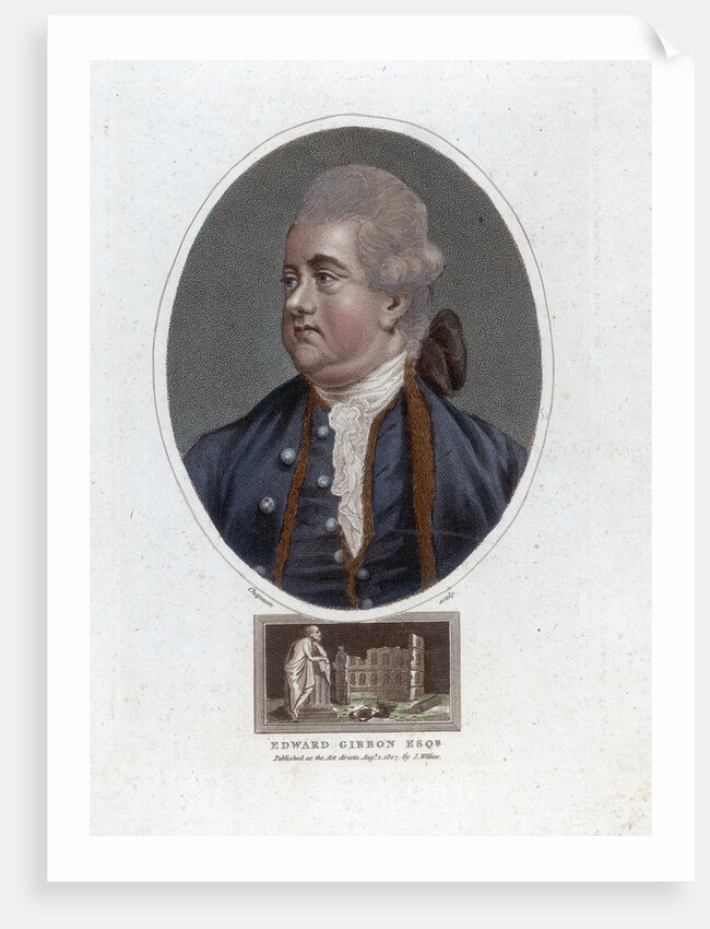 Portrait of Edward Gibbon by J. Chapman
