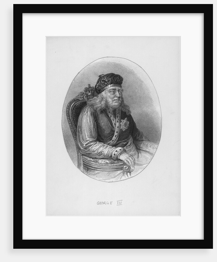 Portrait of King George III by Anonymous