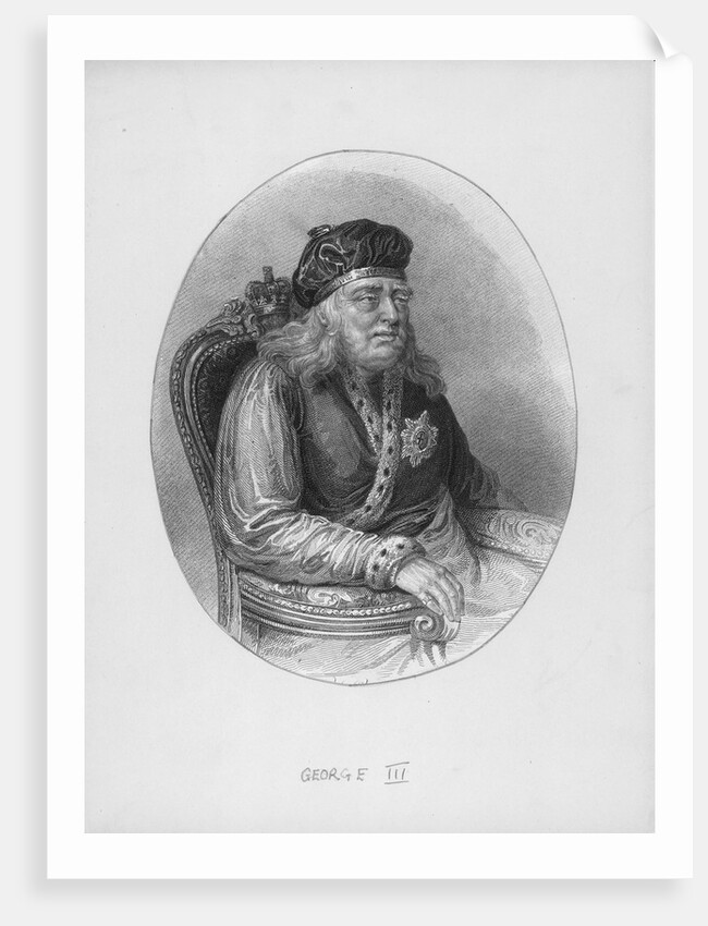 Portrait of King George III by Anonymous