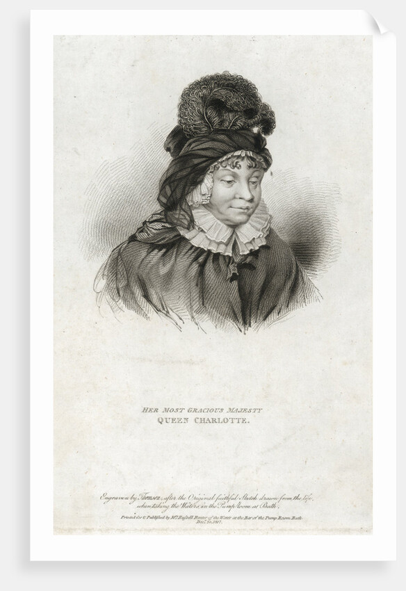 Portrait of Queen Charlotte by Thomson