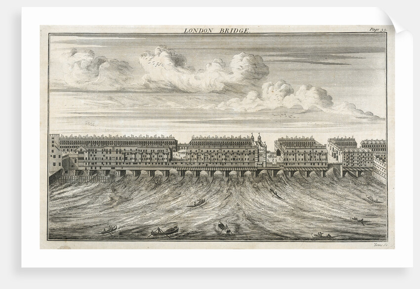 London Bridge by William Henry Toms