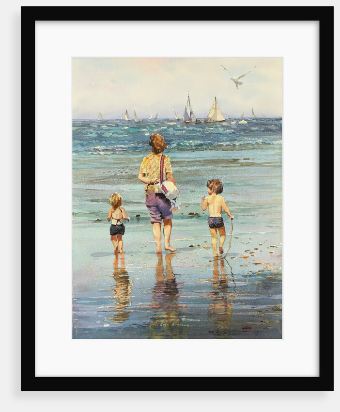 A Day at the Beach by LaVere Hutchings