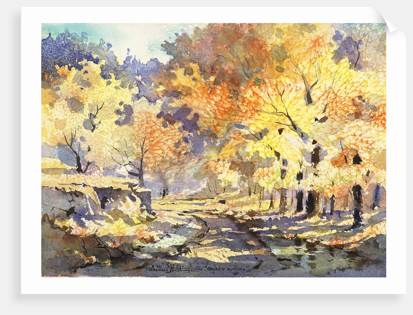 Golden Autumn by LaVere Hutchings