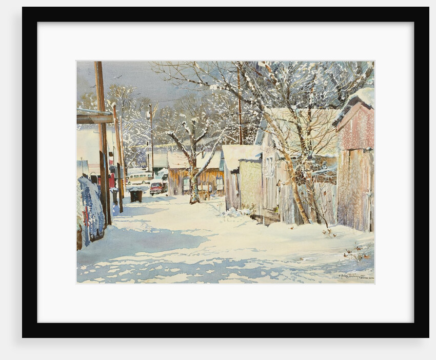 Winter Decor by LaVere Hutchings