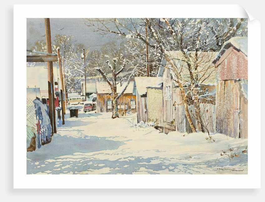 Winter Decor by LaVere Hutchings