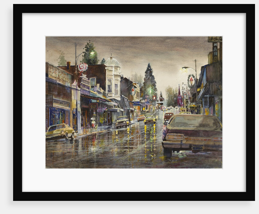 Street Lights by LaVere Hutchings