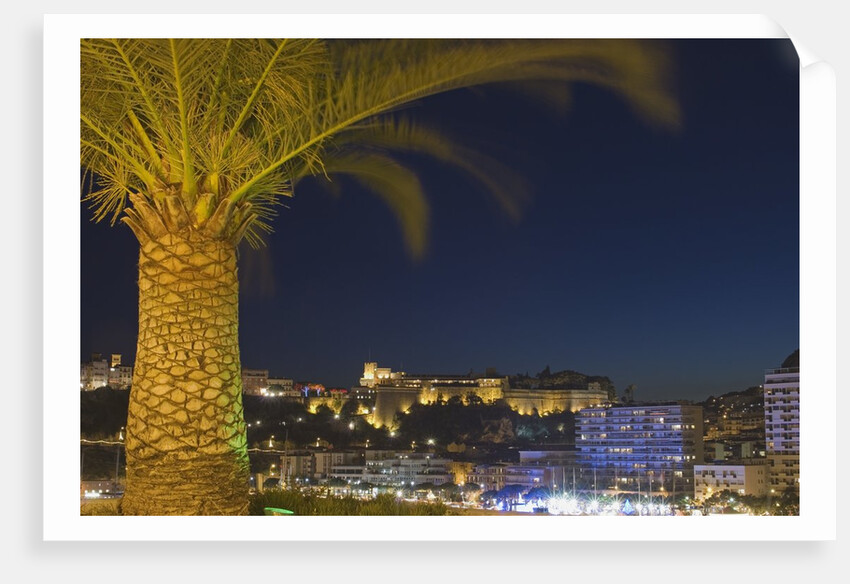 Skyline of Monte Carlo at Night by Anonymous
