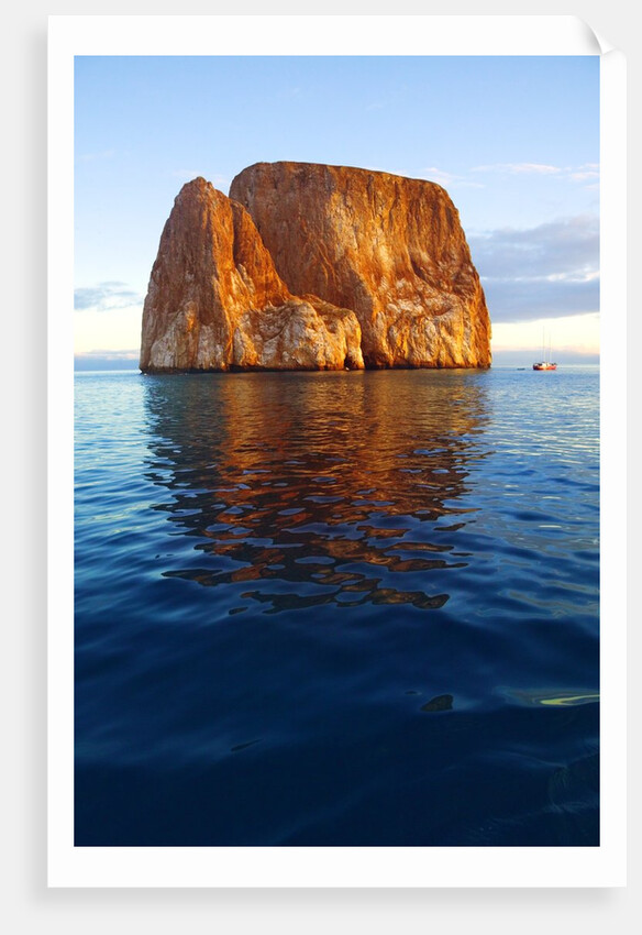 Kicker Rock in the Galapagos Islands by Anonymous