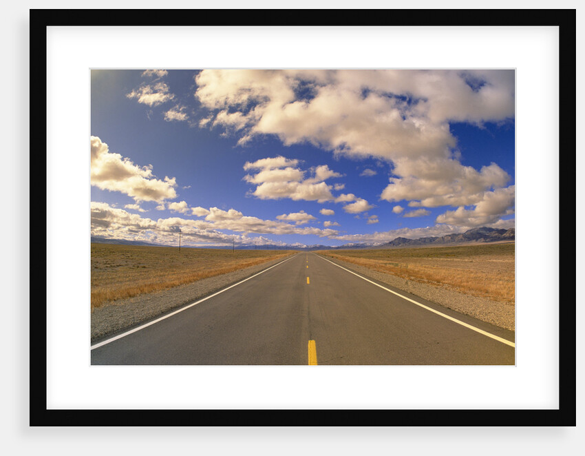 Highway Under Big Sky by Anonymous
