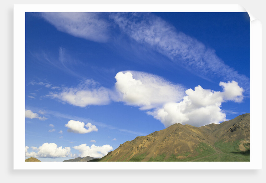 Clouds and Sky Above Mountains by Anonymous