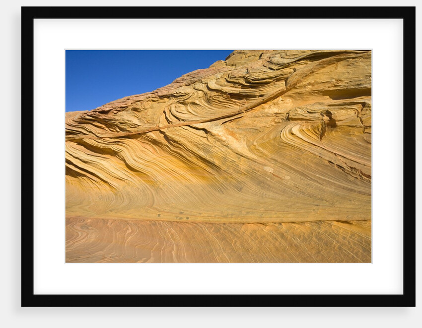 Folds and Layers of Sandstone Wall by Anonymous
