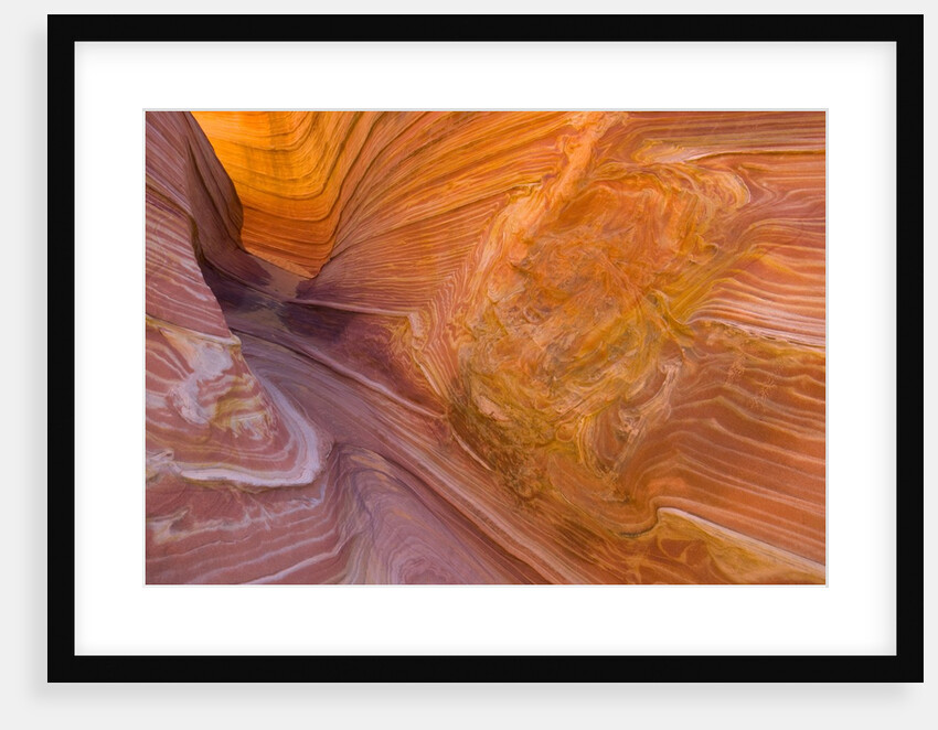 Twisted Layers and Patterns of Red Sandstone Formation by Anonymous