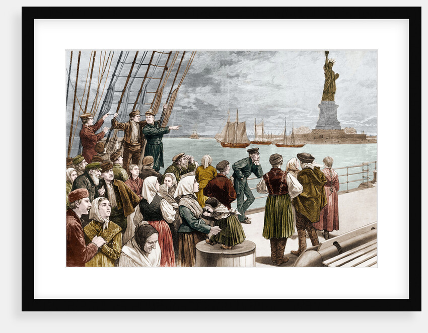 Welcome to the Land of Freedom Illustration by Anonymous