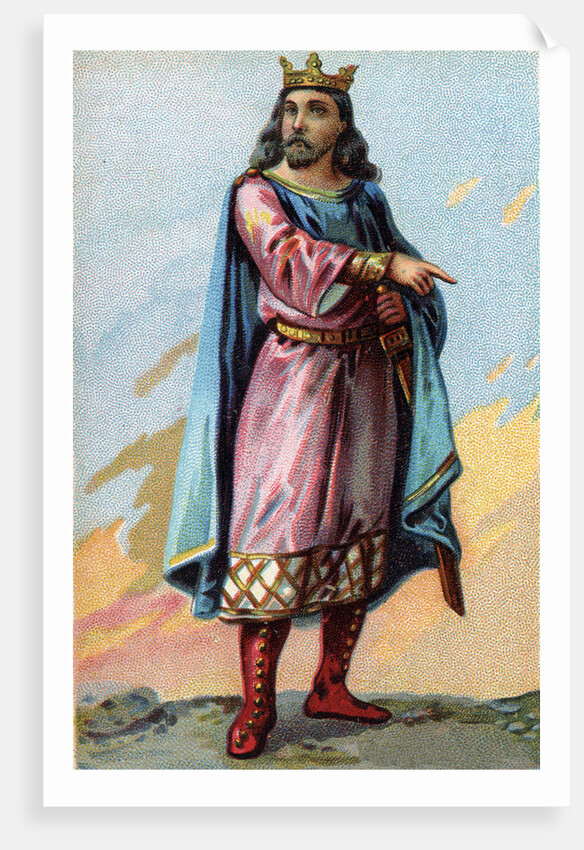Portrait of Clothaire II, King of the Franks by Anonymous
