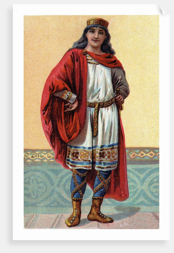 Portrait of Clovis II, King of Neustria and Burgundy by Anonymous