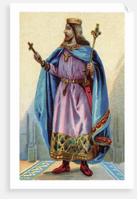 Portrait of Clovis I, King of the Salian Franks by Anonymous