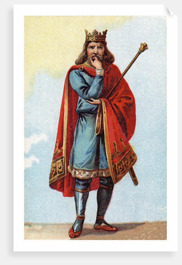 Portrait of Childeric II, King of Austrasia by Anonymous