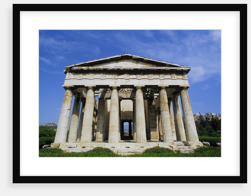 Temple of Hephaestus in Agora by Anonymous
