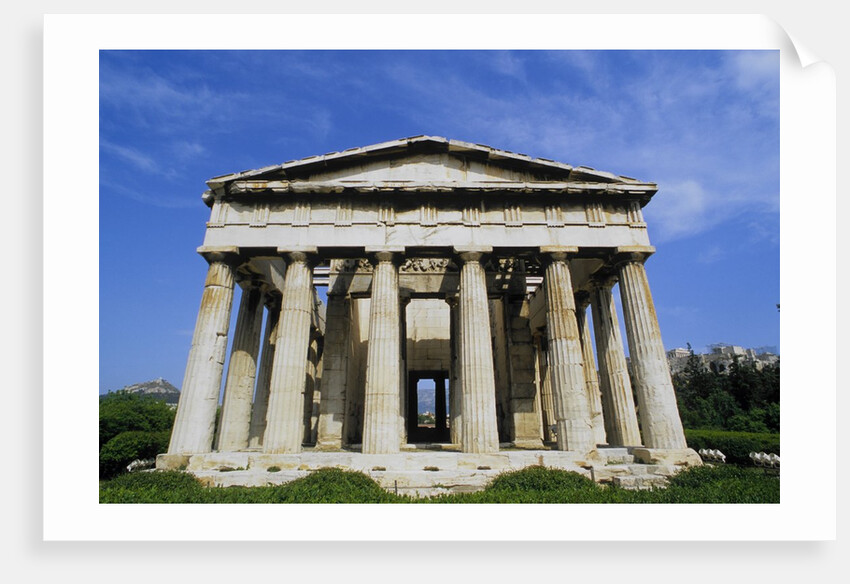 Temple of Hephaestus in Agora by Anonymous
