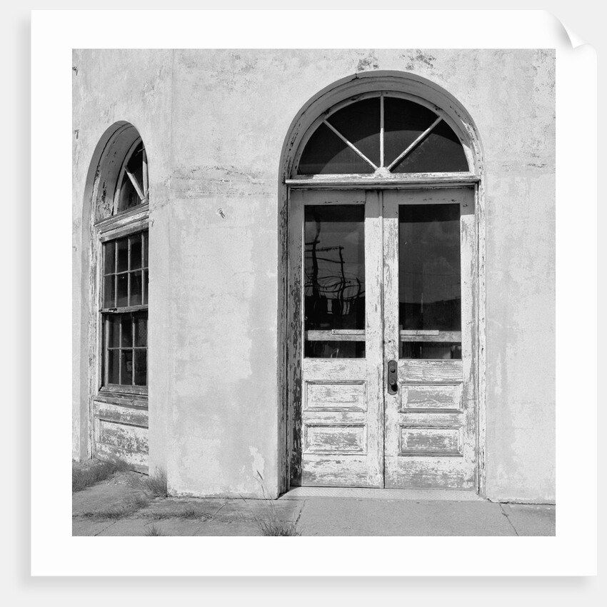 Window and Door in Old Building by Anonymous