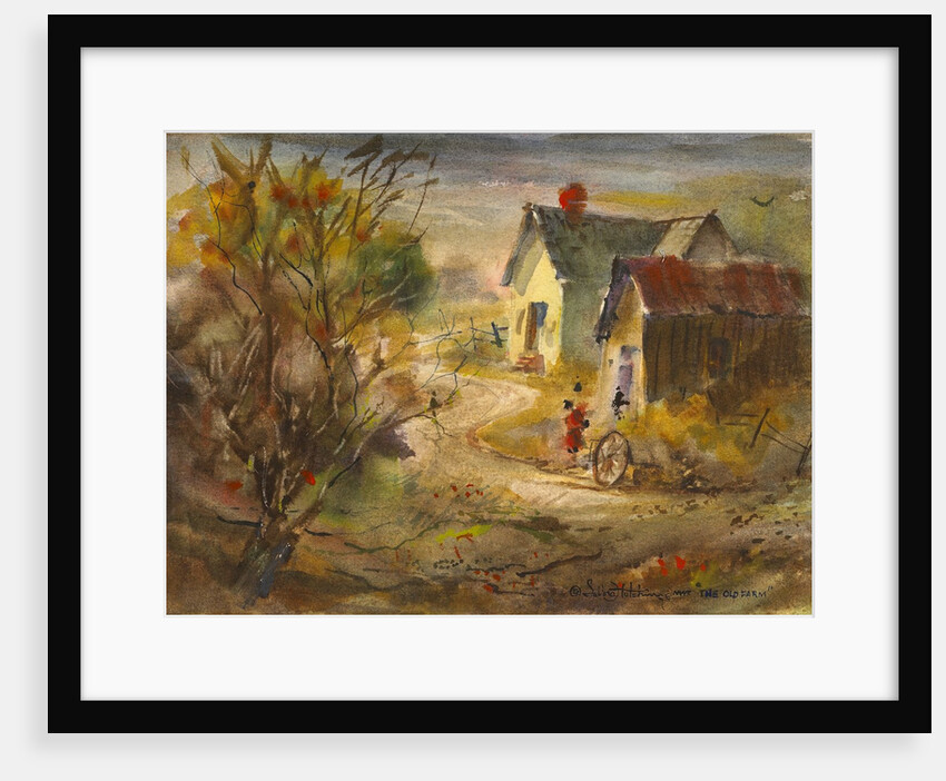 The Old Farm by LaVere Hutchings
