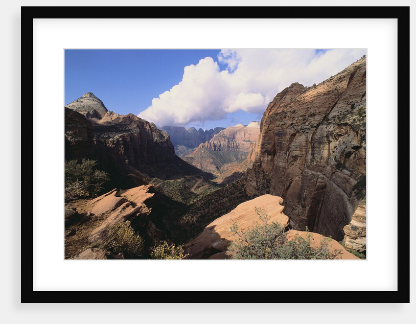 Steep Valley by Anonymous