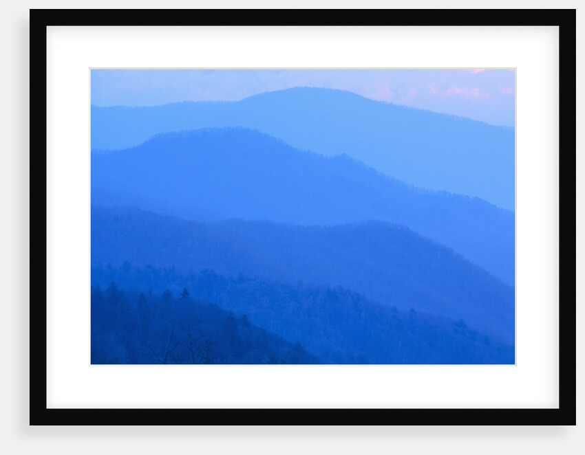 Blue Rolling Ridges by Anonymous