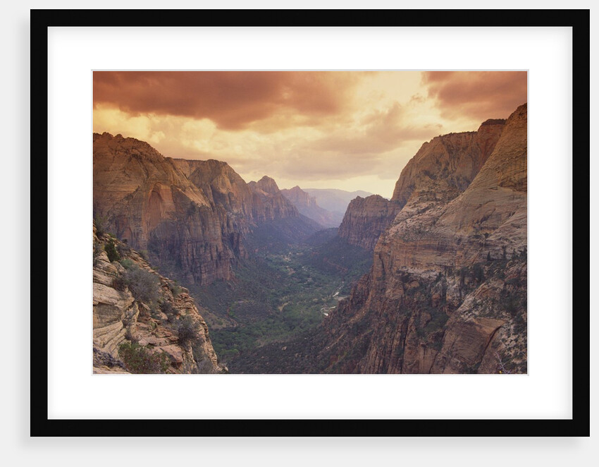 Steep Valley by Anonymous