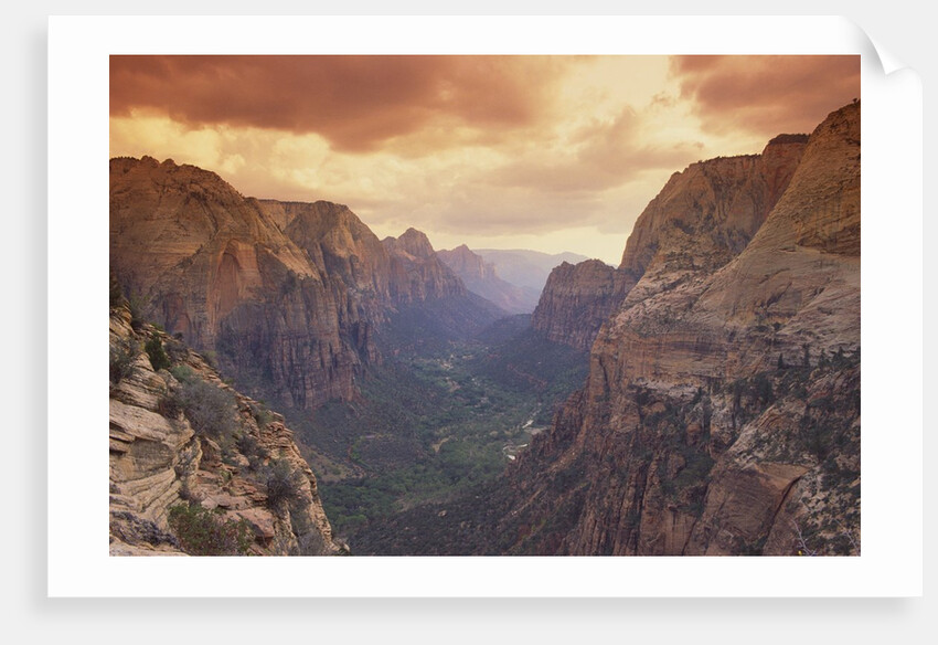 Steep Valley by Anonymous