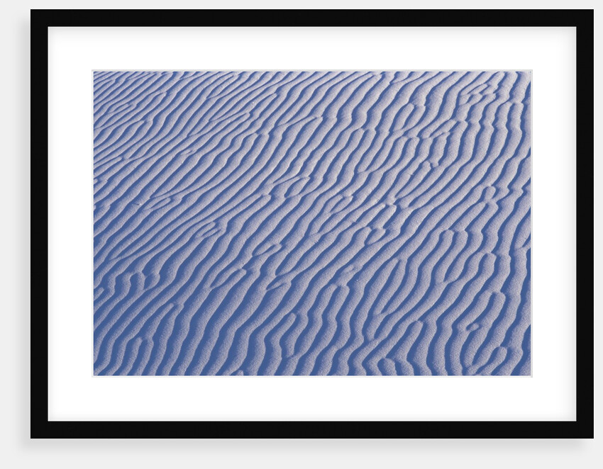 Rippling White Sand by Anonymous