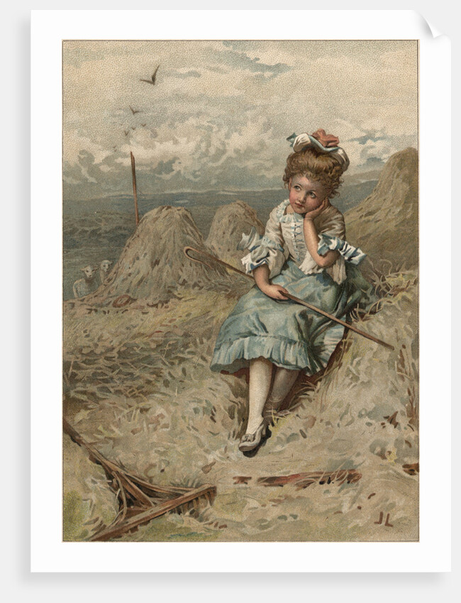 Little Bo-Peep Illustration by John Lawson