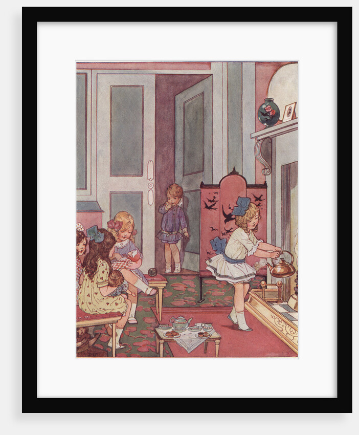 Polly, Put the Kettle On Illustration by Dorothy Wheeler