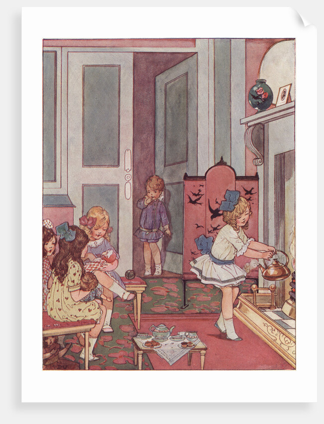 Polly, Put the Kettle On Illustration by Dorothy Wheeler