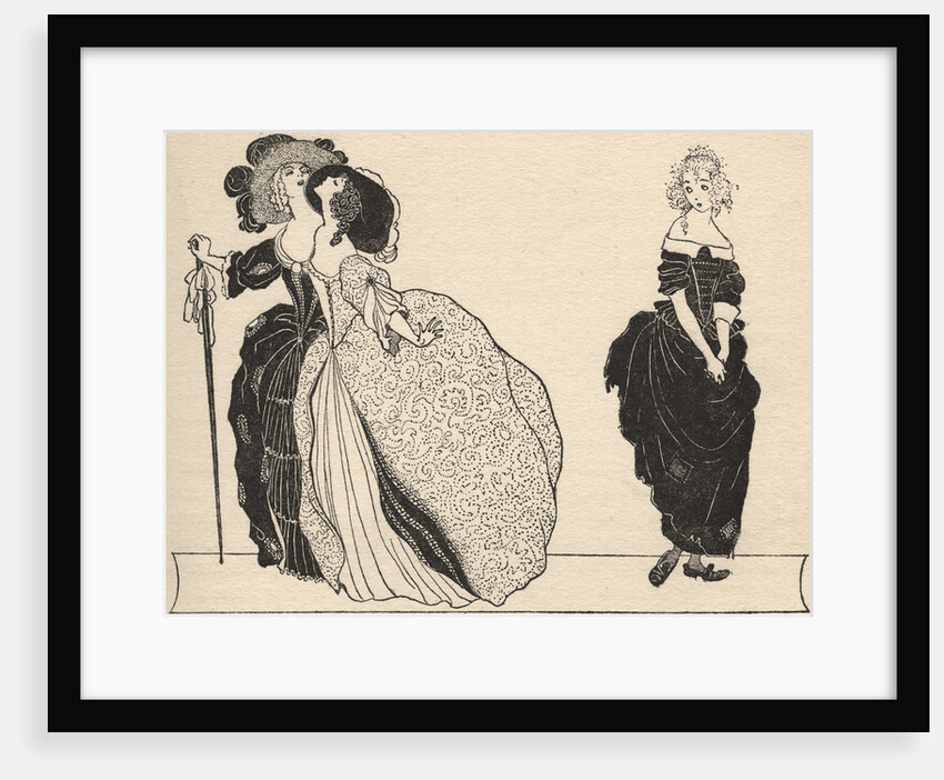 Illustration of Cinderella and Her Stepsisters by Jeannie Harbour