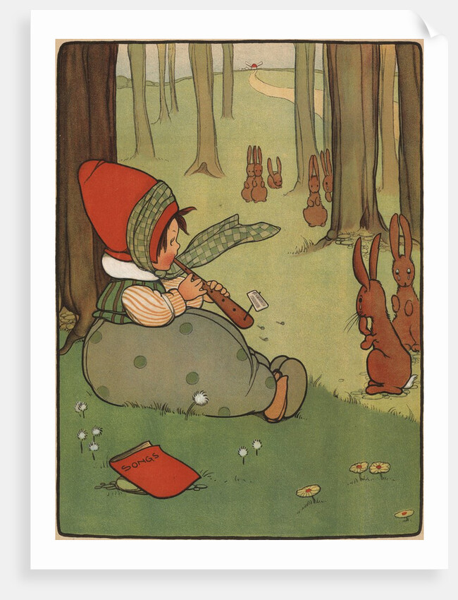 Tom, Tom the Piper's Son Illustration by Mabel Lucie Attwell