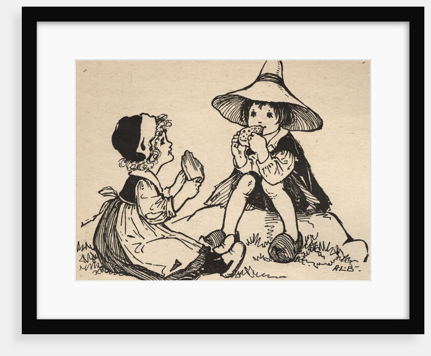 Illustration of Hansel and Gretel by A.L. Bowley