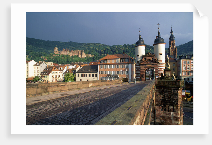 Alte Brucke in Heidelberg by Anonymous