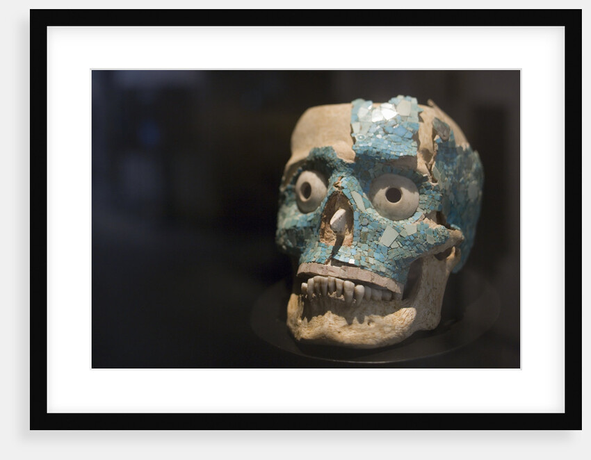 Aztec Skull Mask by Anonymous