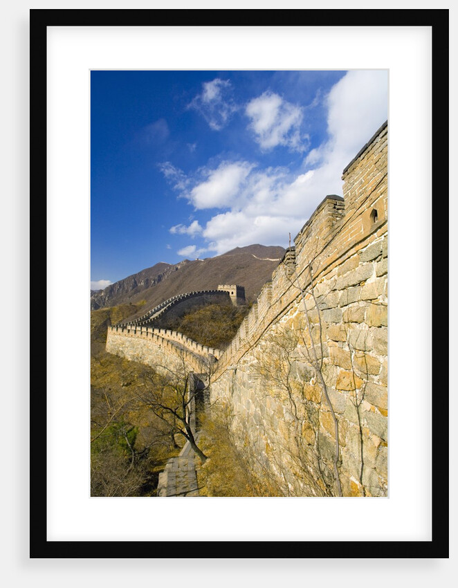 Mutianyu Section of the Great Wall of China by Anonymous