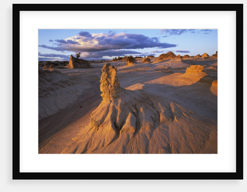 Rock Formations in Mungo National Park by Anonymous