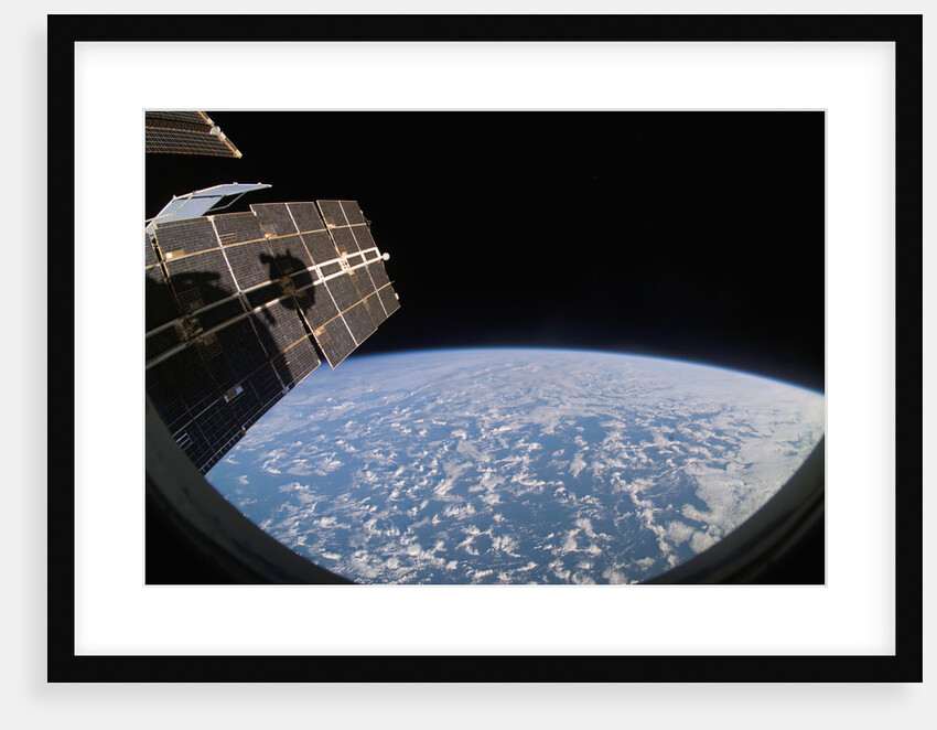 View of the Earth from the International Space Station by Anonymous