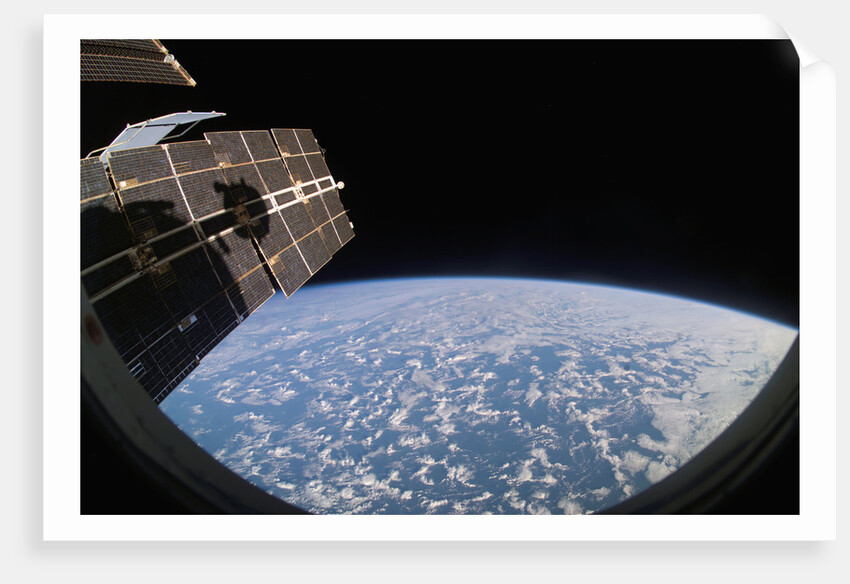 View of the Earth from the International Space Station by Anonymous